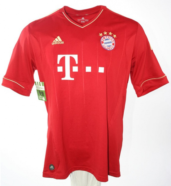 Adidas FC Bayern München Trikot 27 Alaba 2012/13 Heim Rot Herren XL