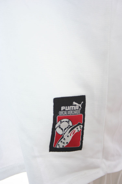 Puma Lazio Rom Trikot 9 Marcelo Salas 1999/2000 away Weiß/Blau Herren L/XL
