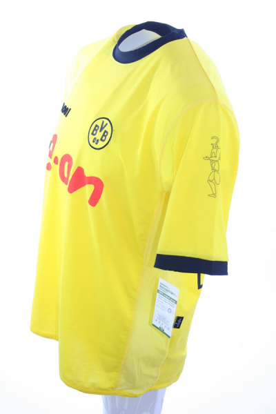 Goool Borussia Dortmund Trikot 11 Heiko Herrlich 2003/04 E-on Matchworn BVB Herren XL
