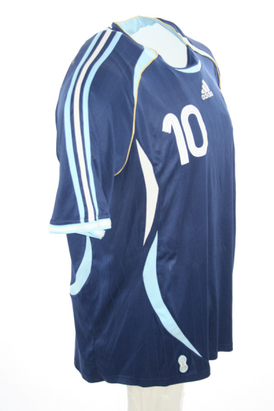 Adidas Argentinien Trikot 10 Diego Maradona WM 2006 Away Auswärts Herren XL
