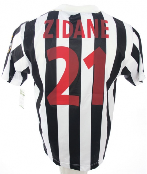 Kappa Juventus Turin jersey 21 Zinédine Zidane 1998/2000 Liberta Digitale men's XXL