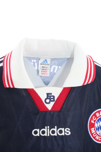 Adidas FC Bayern München Trikot 9 Giovane Elber 1997/98 Opel Heim Herren L B-Ware