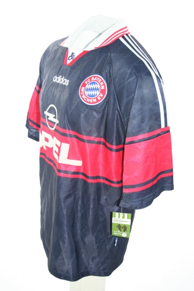 Adidas FC Bayern München Trikot 9 Giovane Elber 1997/98 Opel Heim Herren L B-Ware