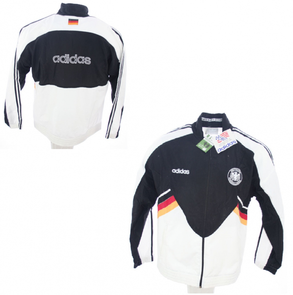 Adidas Alemania DfB chaqueta Camiseta mundial 1994 blanco nuevo señor M