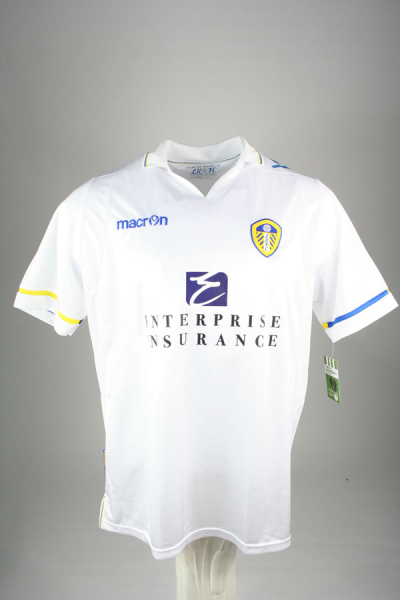 Macron Leeds United Trikot 2011/12 interprise home weiß Herren XL/XXL