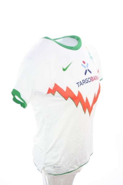 Nike SV Werder Bremen Trikot 2 Thomas Schaaf 2010/11 Auswärts weiß Herren S-M 176cm