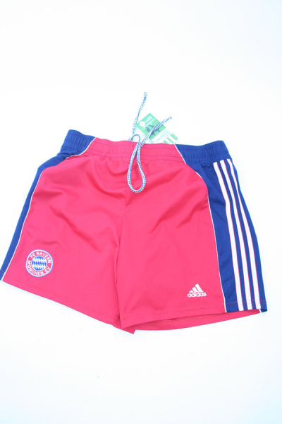 Adidas FC Bayern München Trikothose 1999-2001 Opel  Hose rot Kinder 164 cm Herren XS & D8 = L