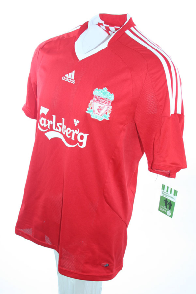 Adidas FC Liverpool Trikot 9 Fernando Torres 2008-10 Carlsberg heim rot Kinder 140 cm