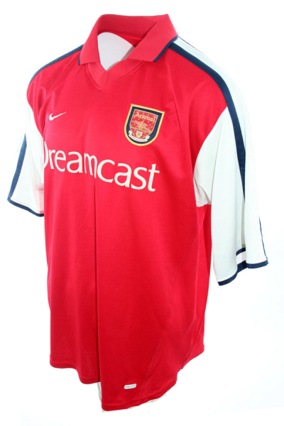 Nike Arsenal Trikot 14 Thierry Henry 2000-02 Sega Dreamcast heim Herren XXL/2XL