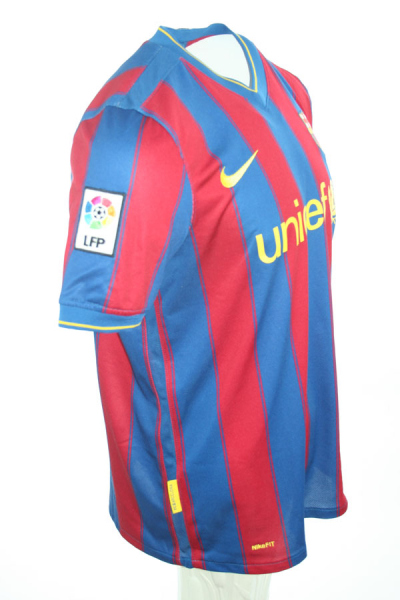 Nike FC Barcelona Trikot 10 Lionel Messi 2009/10 CL Sieger Unicef Heim Herren L