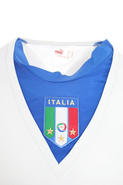 Puma Italien Trikot Italia 9 Luca Toni WM 2006 Weltmeister away weiß Herren XL