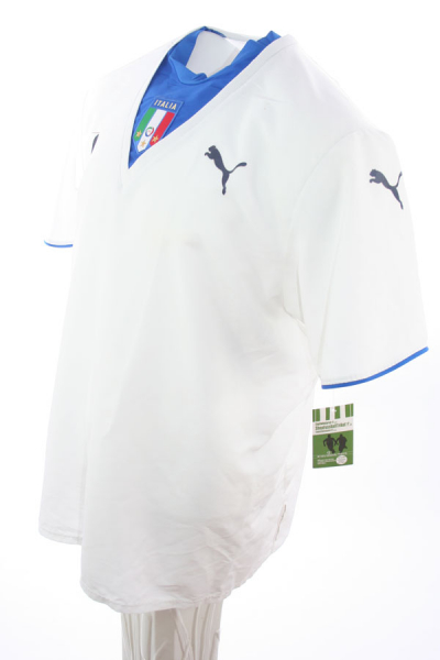 Puma Italien Trikot Italia 9 Luca Toni WM 2006 Weltmeister away weiß Herren XL