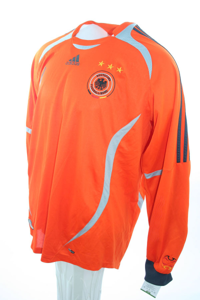 Adidas Deutschland Torwart Trikot 1 Jens Lehmann 2006 WM DFB Orange Herren XL