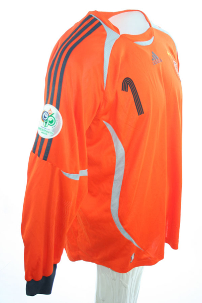 Adidas Deutschland Torwart Trikot 1 Jens Lehmann 2006 WM DFB Orange Herren XL