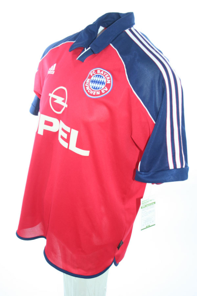Adidas FC Bayern München Trikot 9 Giovane Elber 2000/01 Opel Herren S