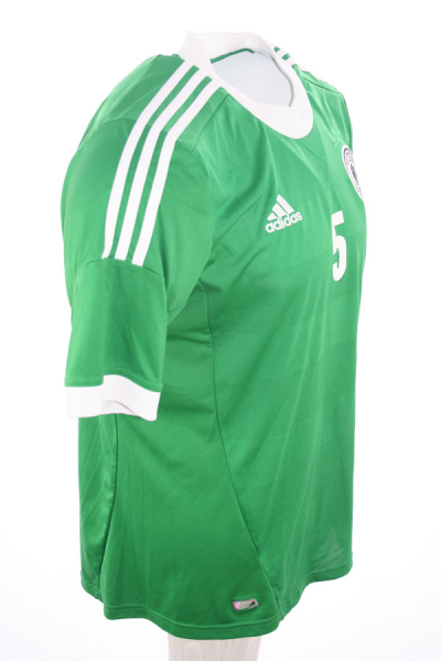 Adidas Germany jersey 5 Mats Hummels 2012 away green men's S