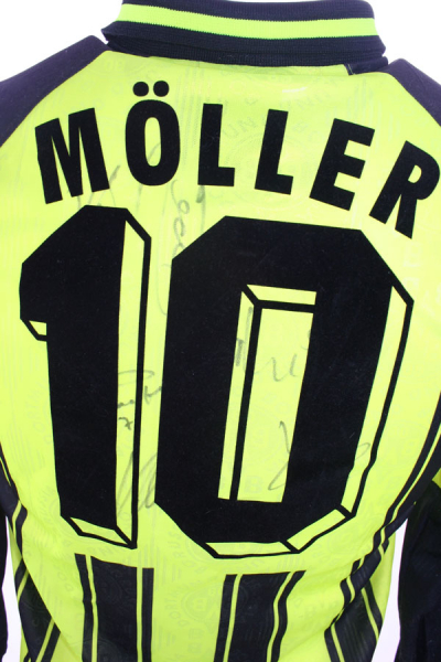 Nike Borussia Dortmund Trikot 10 Andreas Möller 1996/97 CL Continentale BVB Herren S-M 176cm
