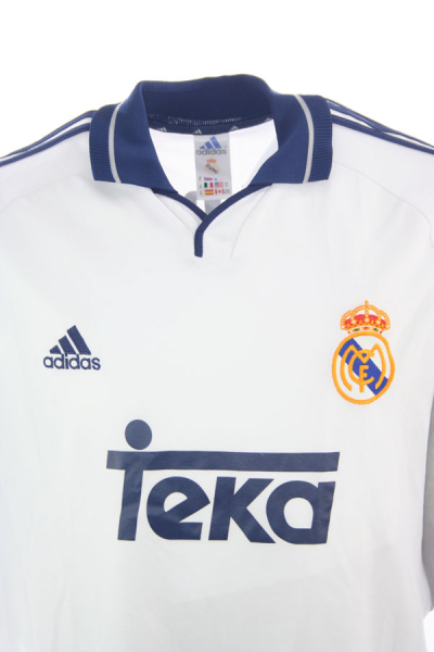 Adidas Real Madrid Trikot 4 Fernando Hierro 2000/01 Teka Heim Herren XL