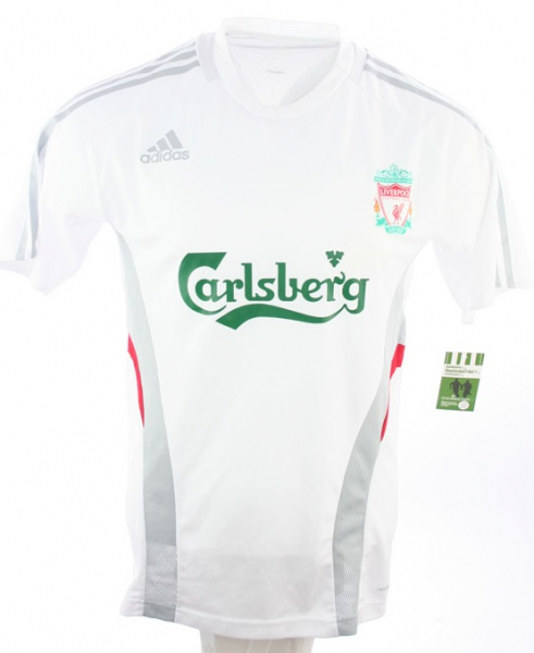 Adidas FC Liverpool camiseta 8 Steven Gerrard 2008-10 This is anfield rojo senor S
