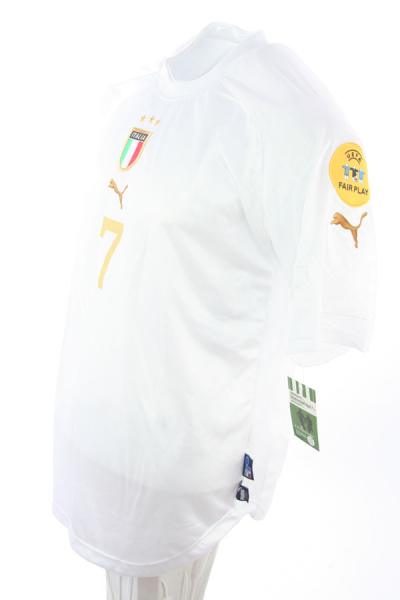 Puma Italien Trikot 7 Alessandro Del Piero Euro 2004 away weiß Herren XL