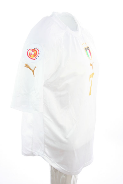 Puma Italien Trikot 7 Alessandro Del Piero Euro 2004 away weiß Herren XL
