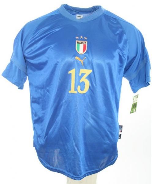 Puma Italia camiseta 13 Alessandro Nesta Euro 2004 matchworn? senor XL