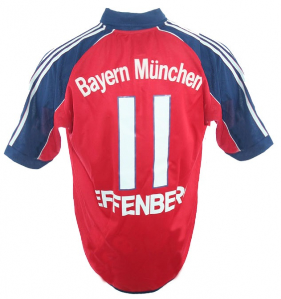 Adidas FC Bayern München Trikot 11 Stefan Effenberg 1999-2001 CL Herren M/L/XL