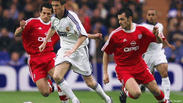 Adidas FC Bayern München Trikot 2 Willy Sagnol CL Sieger 2001 Opel Herren XL