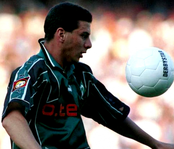 Puma SV Werder Bremen jersey 10 Claudio Pizarro 1999/2000 home O-Tel-O men's M