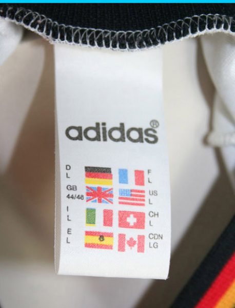 Adidas DfB Alemania camiseta 1992 92 signatura Edition Adulto S/M/L/XL/XXL