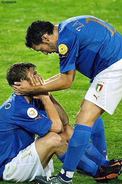 Puma Italia camiseta 13 Alessandro Nesta Euro 2004 matchworn? senor XL