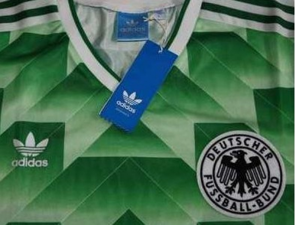 Adidas alemania camiseta copa mundial 1990 verde Away nuevo señor S/M/L/XL/XXL