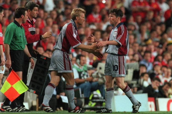 Adidas FC Bayern Múnich camiseta 20 Hasan Salihamidzic CL Final 1999 opel senor XL