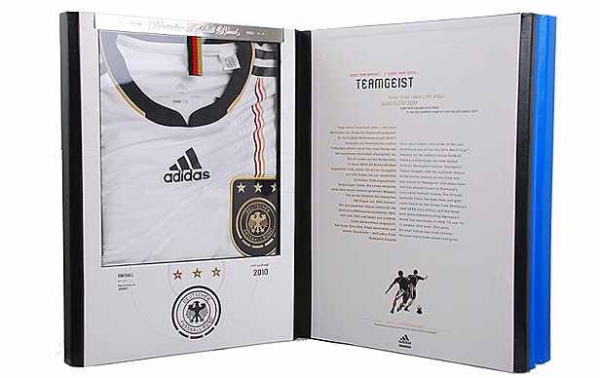 Adidas Alemania camiseta 2010 Techfit dfb Performance box blanco senor M