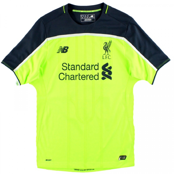 New Balance FC Liverpool camiseta 10 Philippe Coutinho 2016/17 away Standard Chartered senor L