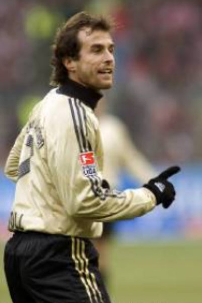 Adidas FC Bayern München Trikot 7 Mehmet Scholl 2004/05 Matchworn Gold Herren M