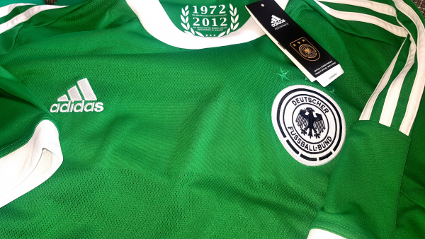 Adidas Alemania camiseta Euro 2012 verde nuevo señor XL o XXL//2XL