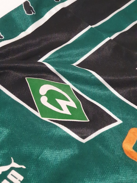 Puma SV Werder Bremen jersey 10 Claudio Pizarro 1999/2000 home O-Tel-O men's M