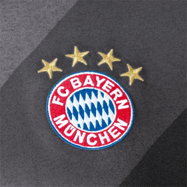 Adidas FC Bayern München Trikot 17 Jerome Boateng 2016/17 Auswärts grau 3rd Herren S