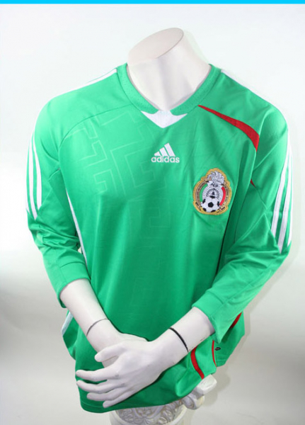 Adidas Méjico camiseta 2008 verde climacool senor XL