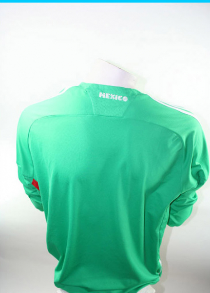 Adidas Méjico camiseta 2008 verde climacool senor XL