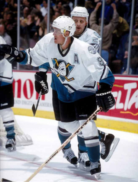 Anaheim Mighty Ducks Camiseta 8 Teemu Selänne NHL blanco nuevo S/M/L/XL/XXL/XXXL