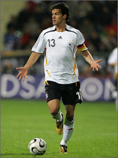 Adidas Deutschland Trikot 13 Michael Ballack WM 2006 DFB Heim Weiß NEU mit Etiketten Herren Kinder 140 cm