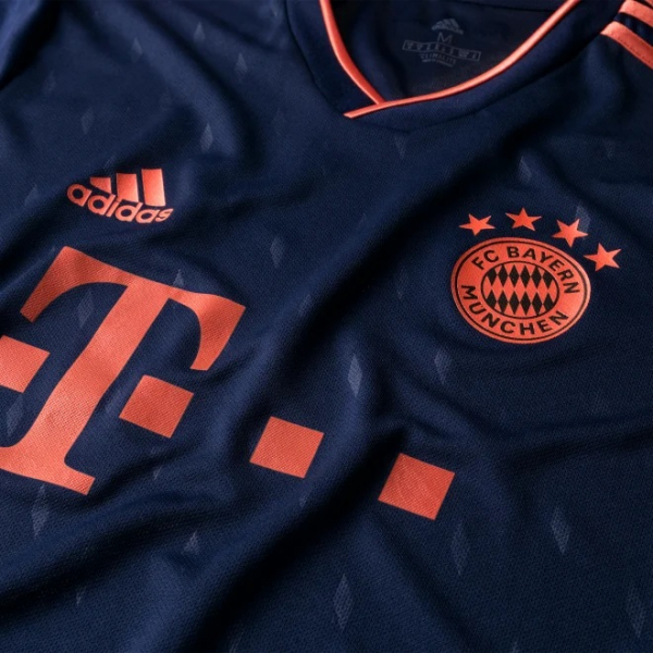 Adidas FC Bayern München Trikot 17 Jerome Boateng 2019/20 CL 3rd auswärts Telekom heim Marine navy Herren M