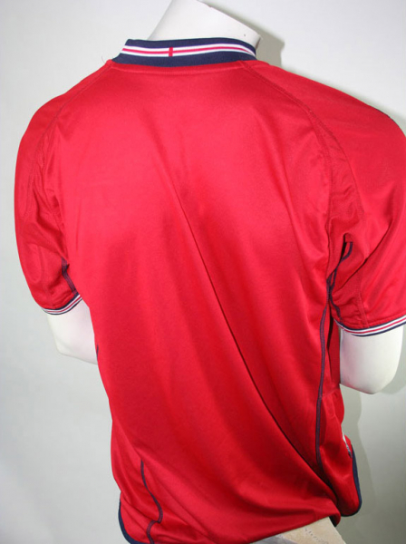 Umbro England Wende Trikot WM 2002 Euro 2004 Special Blau & Rot Herren L