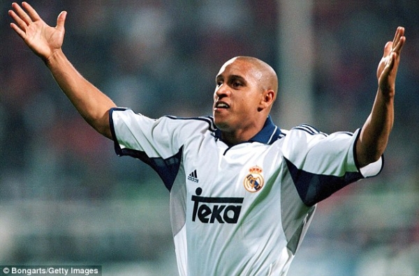 Adidas Real Madrid Trikot 3 Roberto Carlos 2000/01 ohne Sponsor CL Herren XL