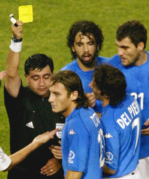 Kappa Italia camiseta 7 Alessandro Del Piero copa del mondo 2002 azul senor XL/XXL/2XL