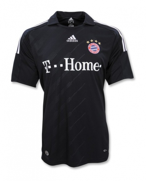 Adidas FC Bayern München Trikot 33 Mario Gomez 2008/09 CL T-Home auswärts marine Herren L