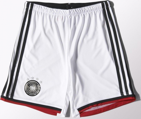 Adidas Deutschland Trikot-Shorts WM 2014 DFB heim weiß Hose 4 Sterne Herren S