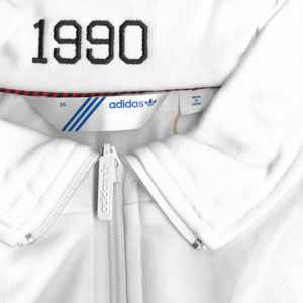 Adidas alemania chaqueta Tracktop copa del mondo 1990 blanco senora 36/38/40/42 o XS/S/M/L